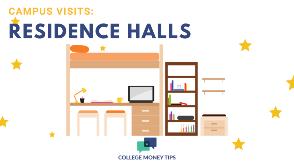 What residence halls, like in this image, speak to your child on college visits?